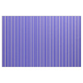 Beige en Blue Lined/Striped Pattern Stof (Yard (91,4 cm))
