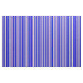Beige en Blue Lined/Striped Pattern Stof (Fat Quarter)