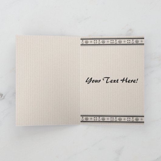 beige en bruine maanbeeld kaart (Binnen)