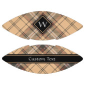 Beige en bruine Tartan American Football (Panelen)