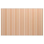 Beige en Chocolate Lines Patroon Stof (Fat Quarter)