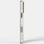 Beige en crème Mandala patroon Case-Mate iPhone Case (Achterkant / Rechts)