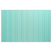 Beige en Dark Turquoise Lined/Striped Pattern Stof (Yard (91,4 cm))