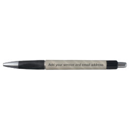 Beige en freelancer business modern promotiemateri pen