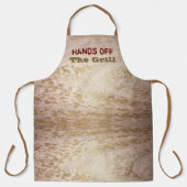 Beige en Goud Schort (Voorkant)