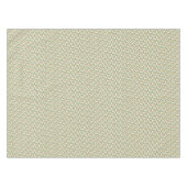  beige en groene floraal Dianthus Barbatus Tafelkleed (Voorkant (Horizontaal))