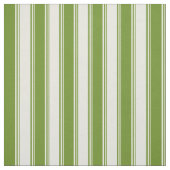 Beige en groene gekleurde striped/Lined Pattern Stof (Swatch)