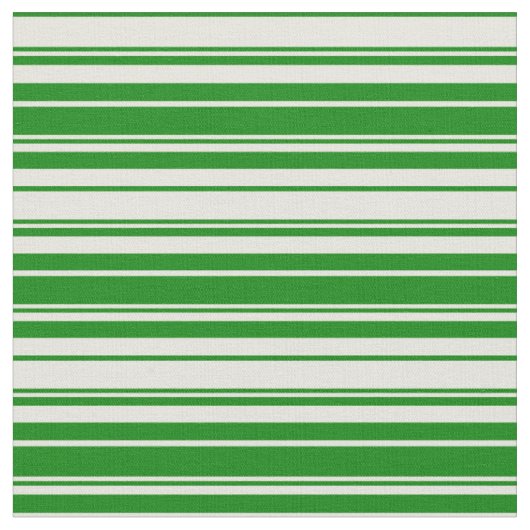 Beige en groene kleurlijnen stof (Close Up)