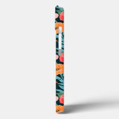 Beige en kleurrijke illustratieve bloementelefoon  Case-Mate iPhone case (Achterkant / Links)