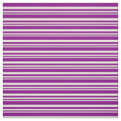 Beige en Paarse gekleurde striped/Lined Pattern Stof (Swatch)