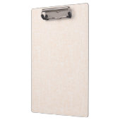 Beige en perziktextuur met wit. klembord (Links)