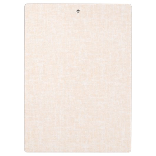 Beige en perziktextuur met wit. klembord (Achterkant)