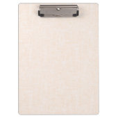 Beige en perziktextuur met wit. klembord (Voorkant)