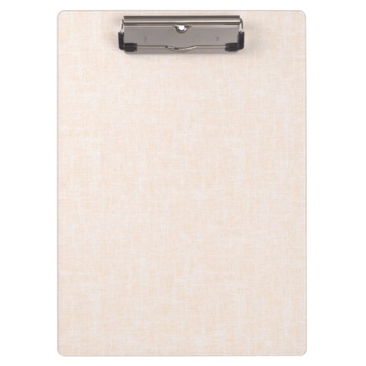 Beige en perziktextuur met wit. klembord (Voorkant)