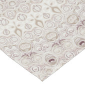 Beige en Taupe Mandala Patroonontwerp Lange Tafelloper (Hoek)