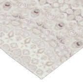 Beige en Taupe Mandala Patroonontwerp Tafelkleed (Gekanteld)