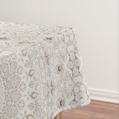 Beige en Taupe Mandala Patroonontwerp Tafelkleed (Voorbeeld)