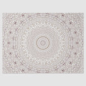 Beige en Taupe Mandala Patroonontwerp Tissuepapier (Voorkant)