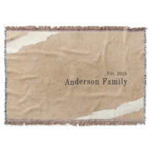 Beige en witte aardetinten, Minimalistische Famili