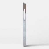 Beige en witte oppervlakte Case-Mate iPhone case (Achterkant / Links)