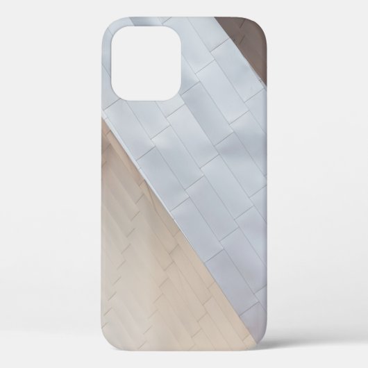 Beige en witte oppervlakte Case-Mate iPhone case (Achterkant)