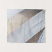 Beige en witte oppervlakte wandkleed (Voorkant (horizontaal))