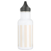 Beige en witte snoepjes strepen waterfles (Links)