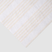 Beige en witte vijf strips tissuepapier (Detail)