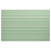 Beige en Zee Green Stripes Pattern Stof (Yard (91,4 cm))