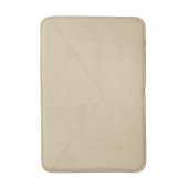 Beige Envelop Style Badmat voor Gezellige Badkamer (Voorkant Verticaal)
