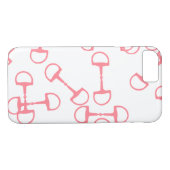 Beige Equestrian Horse Bits Case-Mate iPhone Case (Achterkant (Horizontaal))