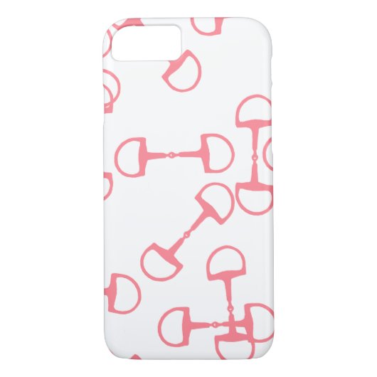 Beige Equestrian Horse Bits Case-Mate iPhone Case (Achterkant)