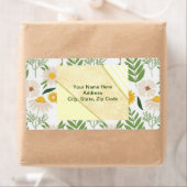 Beige Floral Monogram Labels (Insitu)