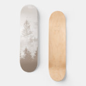 Beige Forest Dream 1 #art #travel Persoonlijk Skateboard (Voorkant)