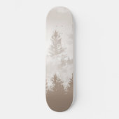 Beige Forest Dream 1 #art #travel Persoonlijk Skateboard (Voorkant)