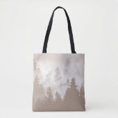Beige Forest Dream 1 #art #travel Tote Bag (Voorkant)