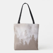 Beige Forest Dream 1 #art #travel Tote Bag (Achterkant)