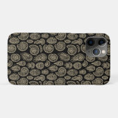 beige fossiel trilobiet-ammonietpatroon Case-Mate iPhone case (Achterkant (horizontaal))