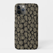 beige fossiel trilobiet-ammonietpatroon Case-Mate iPhone case (Achterkant)