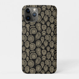  beige fossiel trilobiet-ammonietpatroon Case-Mate iPhone case