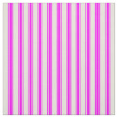 Beige & Fuchsia Lined Pattern Stof (Swatch)