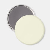Beige (Gebroken Wit) F5F5DC - Optie om Naam toe te Magneet (Voorkant / Achterkant)