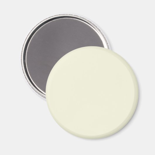 Beige (Gebroken Wit) F5F5DC - Optie om Naam toe te Magneet (Voorkant / Achterkant)