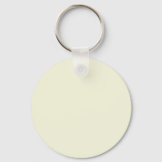 Beige (Gebroken Wit) F5F5DC - Optie om Naam toe te Sleutelhanger
