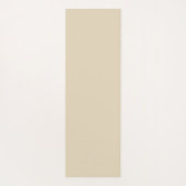 Beige Geel Groen Cirkel Naam Yogamat (Achterkant)