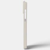 Beige geelbruine witvleermuis Case-Mate iPhone case (Achterkant / Links)