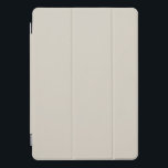 Beige geelbruine witvleermuis iPad pro cover<br><div class="desc">Solid color greige beige design.</div>