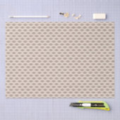 Beige geometric paper tissuepapier (Craft)