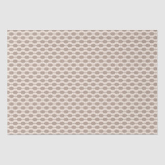 Beige geometric paper tissuepapier
