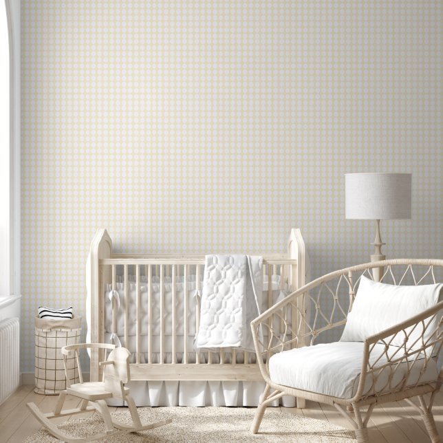 beige geometrisch behang (Kinderen)